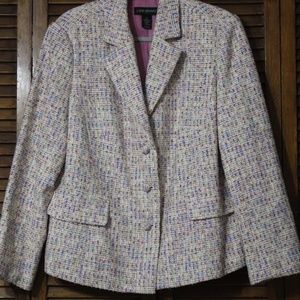 Plus Size Lane Bryant Tweed Blazer